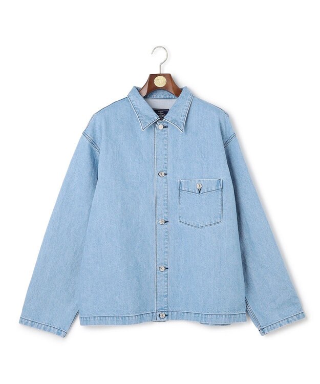 J.PRESS MEN 【J.PRESS ORIGINALS】SHIOTA US NAVY Denim Jacket / Japan Made サックスブルー系