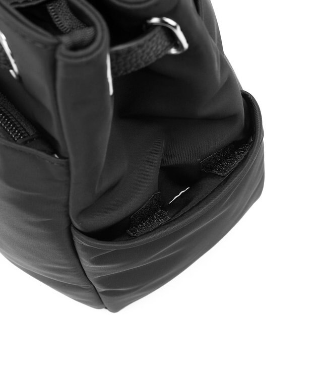 style code 【高密度ナイロン×レザー】ナイロンロングハンドルトートバッグ　軽量　大容量 BLK/SLV7692