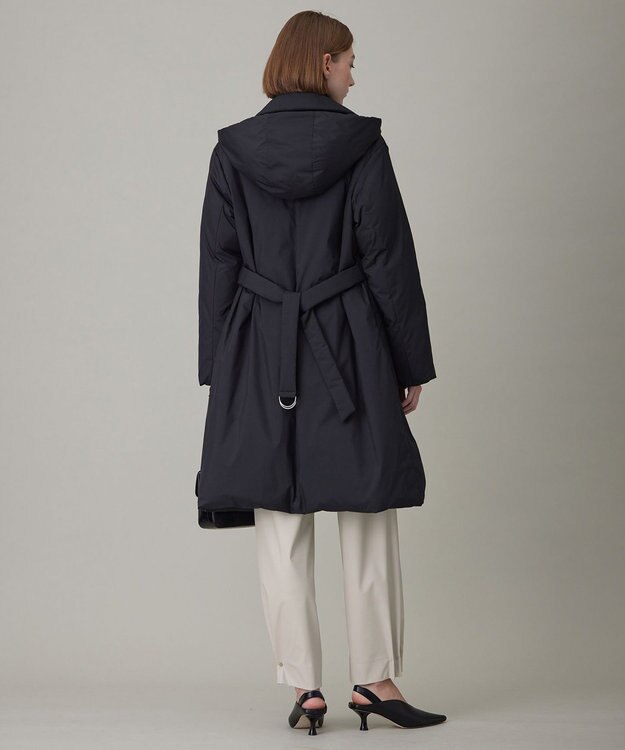 ICB 【WEB&一部店舗限定】ADSダウン ステンカラーコート ブラック系