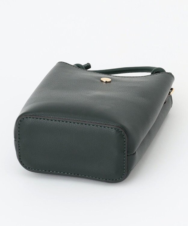 LA BAGAGERIE 【maison vert】 【多収納】ノットデザインポシェット グリーン