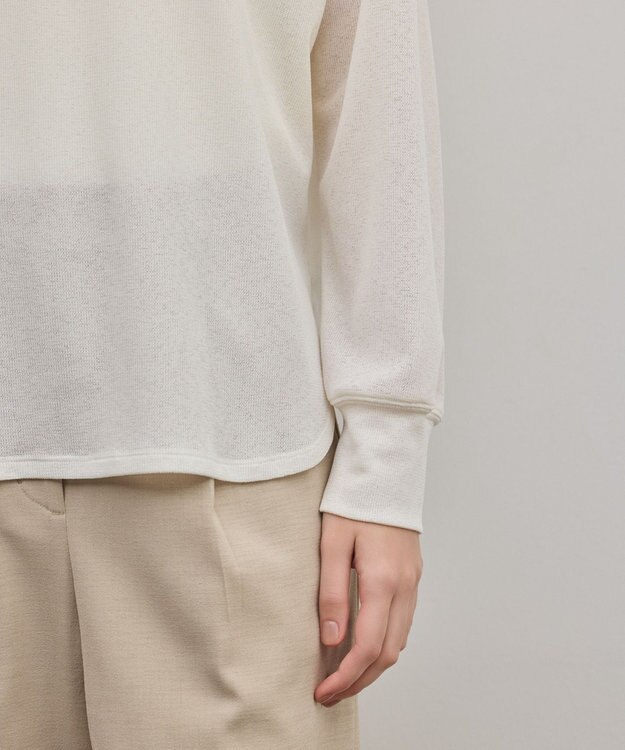 GRACE CONTINENTAL シアーワッフルカットトップ キナリ