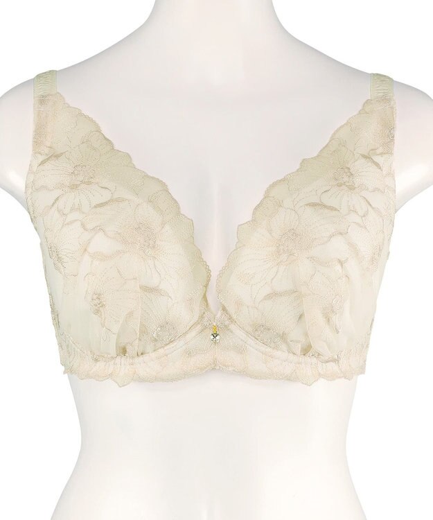 San-ai Resort（三愛水着楽園） エレガントコレクション【2409】単品ブラEFGカップ 【northerly】 ホワイト