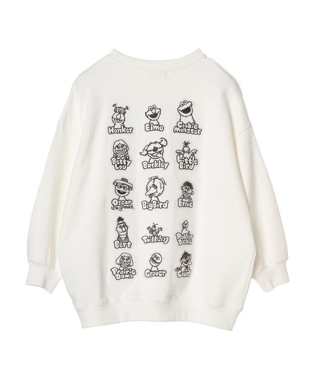 AMERICAN HOLIC ＢＩＧスウェット／セサミストリート Off White