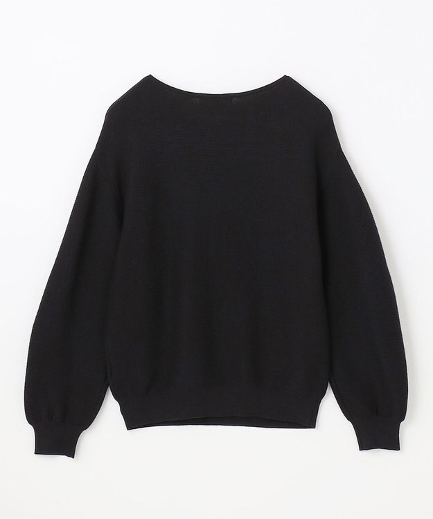 ANY L 【ウエストゴム/洗濯機可能】ハンドトゥースセットアップ ブラック×オフ