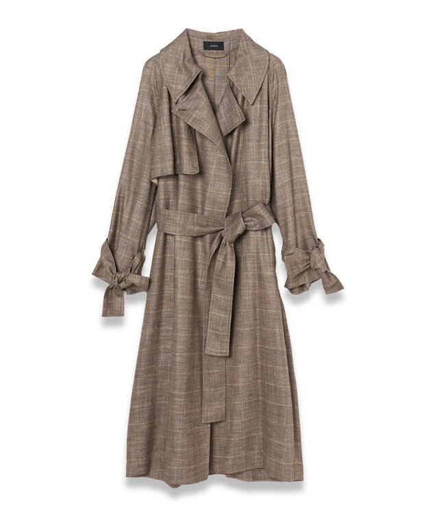 JOSEPH ウールバンブー　ロングコート Escargot Mel