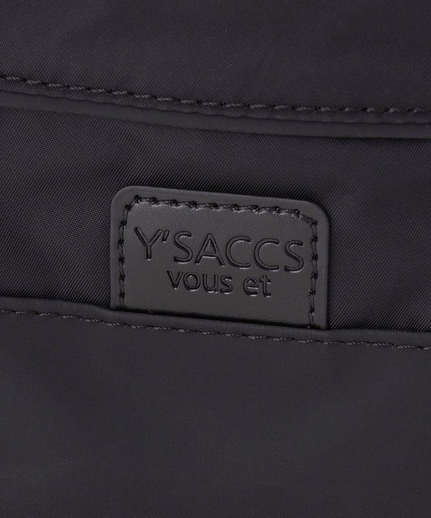 Y'SACCS 【Y’SACCS vous et】ナイロン×ポリウレタン ポシェット ブラック