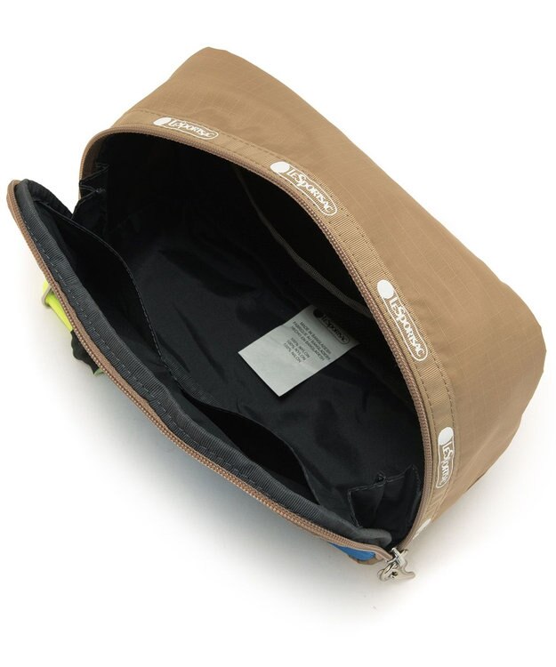 LeSportsac MSGM MD COSMETIC/コスメティックブルー/カーキ コスメティックブルー/カーキ