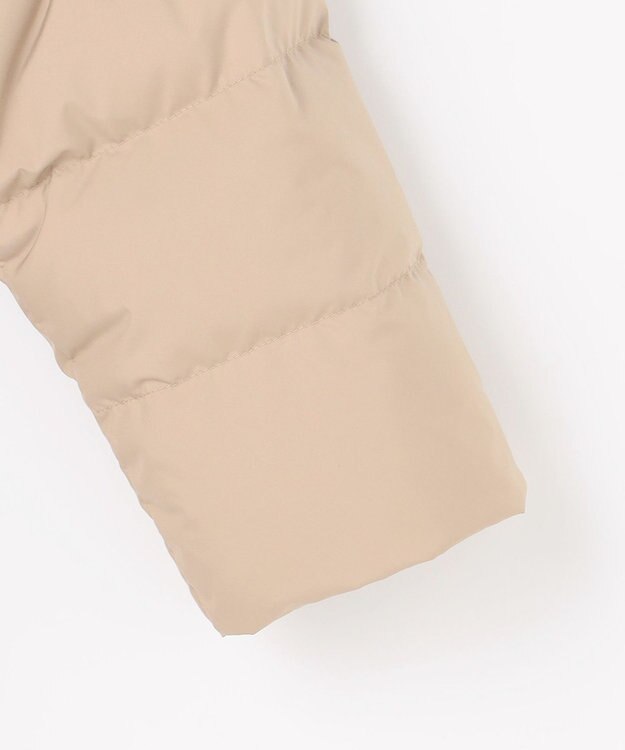 ANY L 【フード取り外し可能】楽映えリッチロング丈ダウン ベージュ