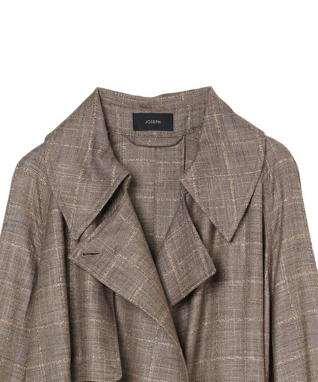 JOSEPH ウールバンブー　ロングコート Escargot Mel
