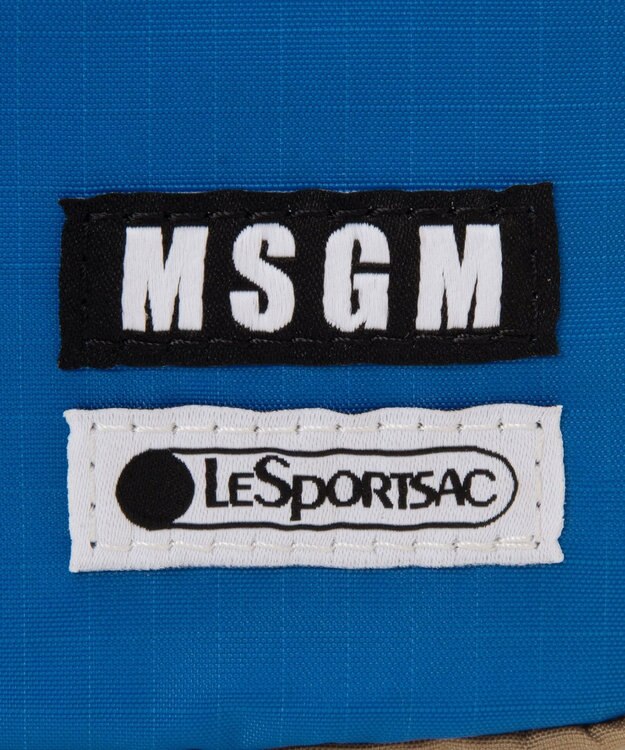 LeSportsac MSGM MD COSMETIC/コスメティックブルー/カーキ コスメティックブルー/カーキ