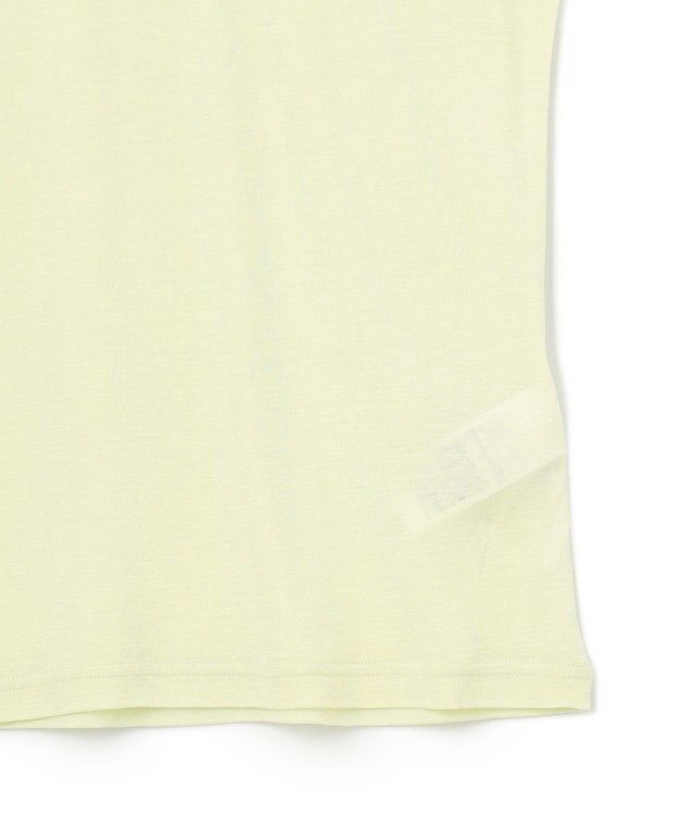 BEIGE， Washable Silk / Sleeveless T スリーブレスTシャツ Lime