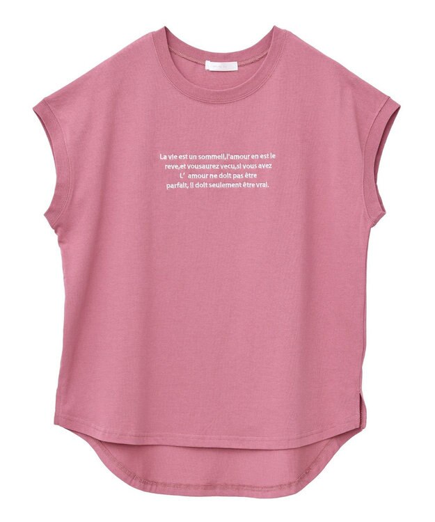 Green Parks ・ｓｗｉｎｇ　ｂｙ　フレンチスリーブ刺繍ＴＥＥ Off White