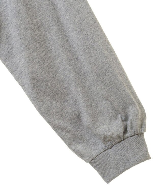 earth music&ecology いいこと奏でるグラフィックＴシャツ Gray Mixture