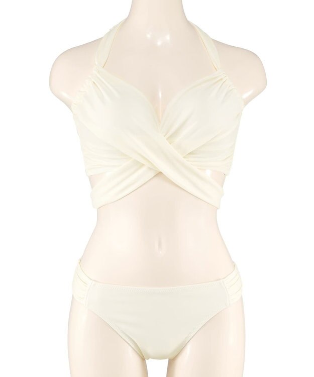 San-ai Resort（三愛水着楽園） ワコール定番商品カップ使用 GHIカップの大きなお胸に対応【グラマラスフィット】ワイヤーブラ　9D-M　【San-ai Resort（サンアイリゾート）】 ホワイト