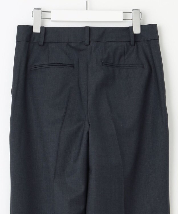 J.PRESS LADIES 【セットアップ対応】BAHARIYE ストレート パンツ ネイビーピンヘッド系