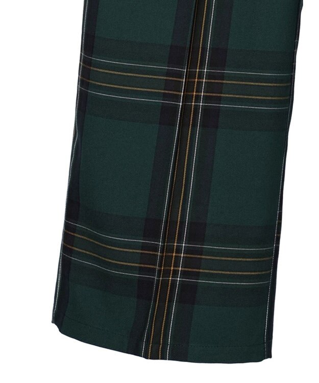 CRAFT STANDARD BOUTIQUE センタープレスチェックパンツ Check Green