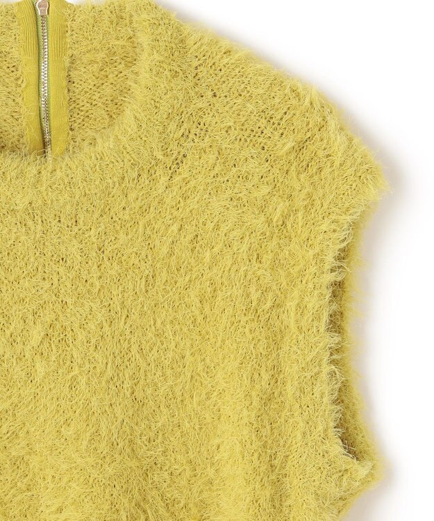 BEIGE， MATHILDE / ニットベスト Chartreuse