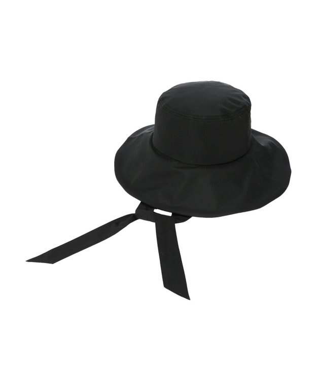 Green Parks ・ツバヒロリボン付ハット Black