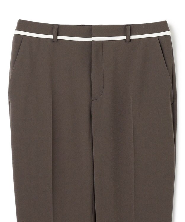 BEIGE， 【L-size】CINDY/クロップドパンツ Mocha×Ecru