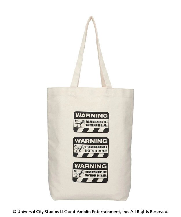 Green Parks ■ＪＵＲＡＳＳＩＣ　ＰＡＲＫ　ＷＡＲＮＩＮＧトート Ivory