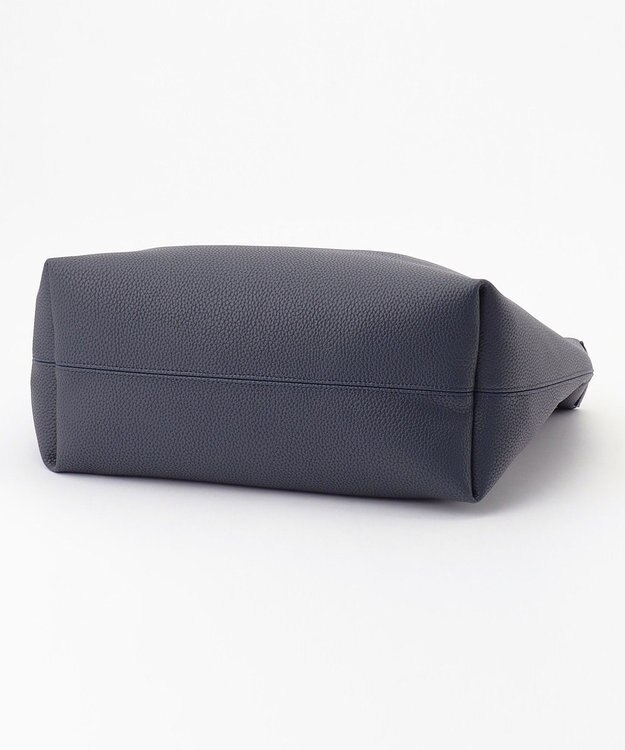 JOSEPH HOMME シンセティックシュリンクレザー　トートバッグ ネイビー系