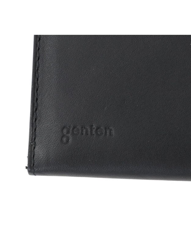 genten スマートウォレットⅡ 長財布 クロ