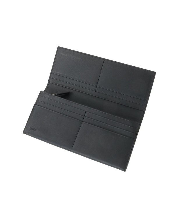 genten スマートウォレットⅡ 長財布 クロ