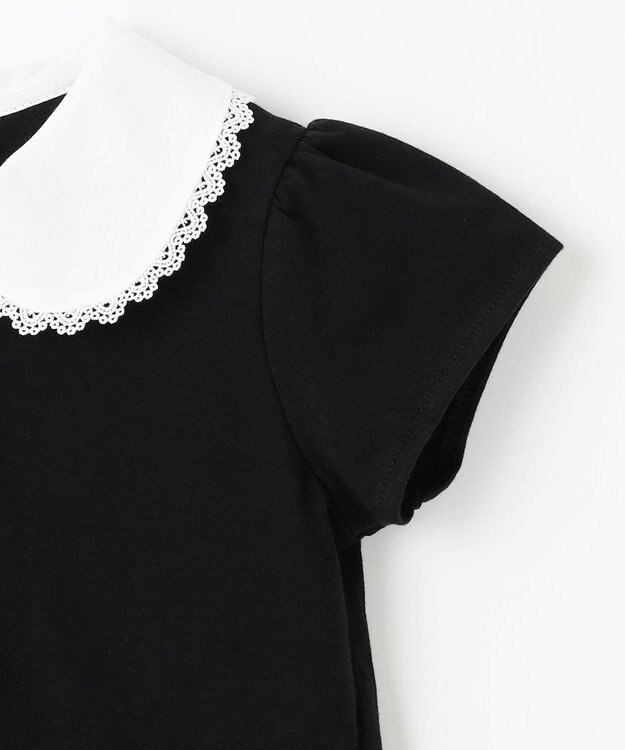 ANY KIDS 襟付き きちんと ワンピース ブラック