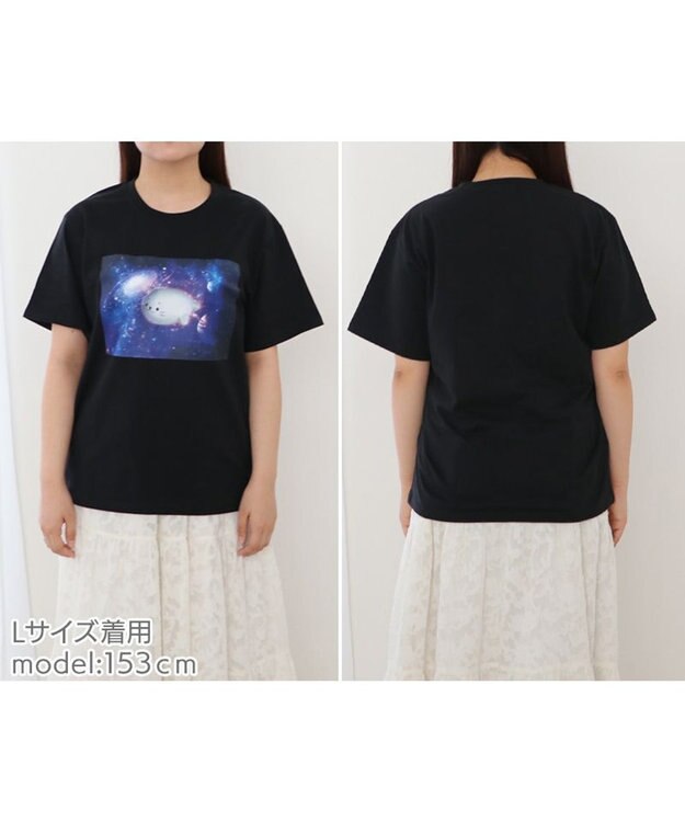 Mother garden しろたん Tシャツ 半袖  《宇宙》 ユニセックス 宇宙柄