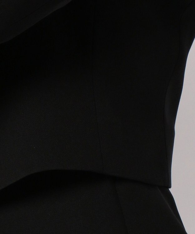 組曲 NOIR モランナ経二重 ジャケット+ワンピース ブラック系