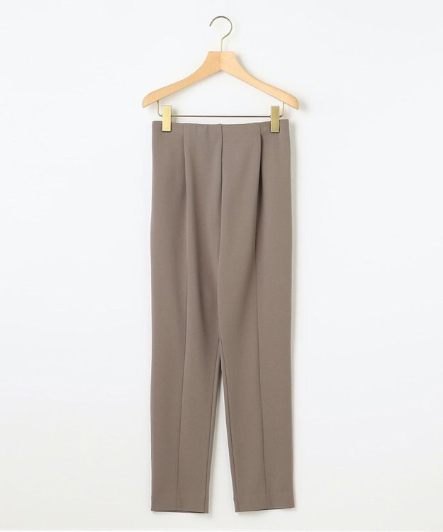 組曲 【WEB限定】スタイルアップジャージー パンツ モカブラウン系