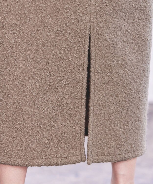 Tiaclasse ボアジャンパースカート ワンピース モカ