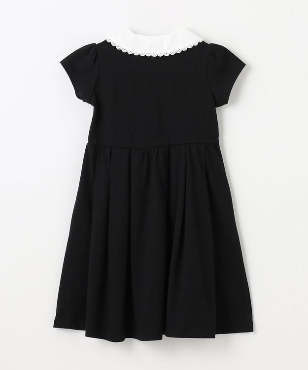 ANY KIDS 襟付き きちんと ワンピース ブラック