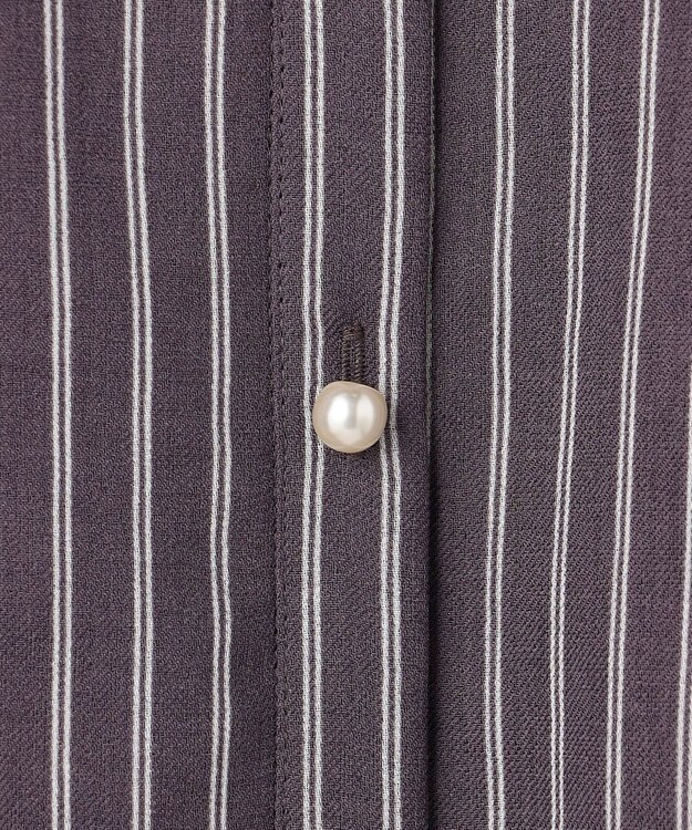 ANY SIS スムージーポリエステル ワンピース スレートストライプ