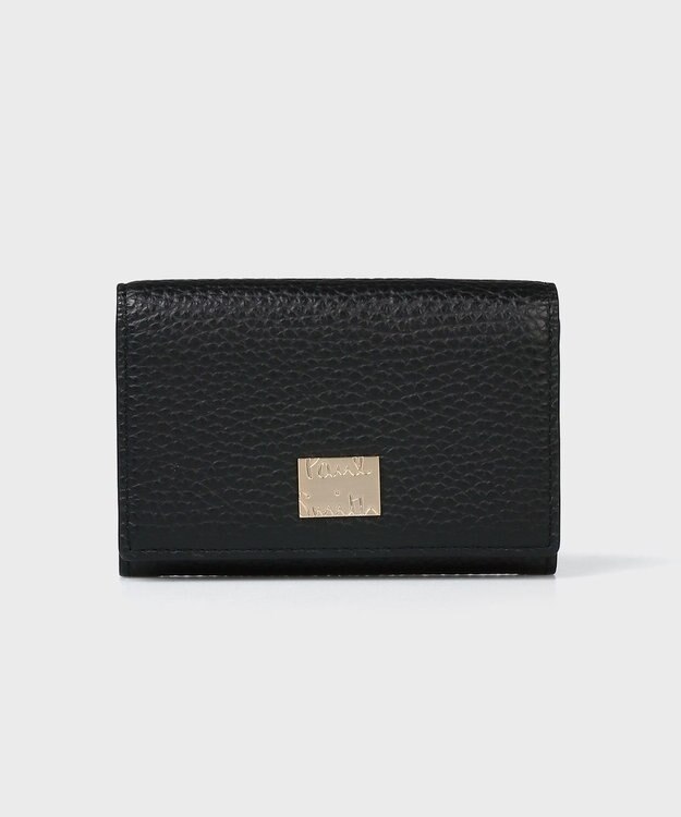 Paul Smith メタルクロップドロゴ 名刺入れ ブラック