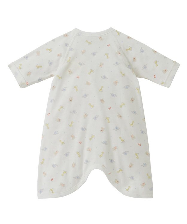 MIKI HOUSE HOT BISCUITS 肌着セット 通年用(総柄) マルチカラー