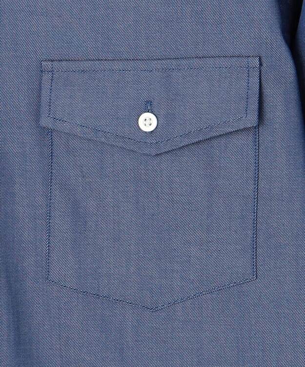 J.PRESS MEN 【WEB・一部店舗限定】オーガニックコットンデニム シャツ/B.D. サックスブルー系