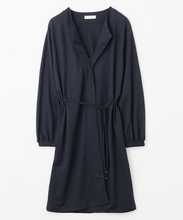 ANY 【洗濯機可/UVケア/接触冷感】ドロストピケカーディガン ネイビー