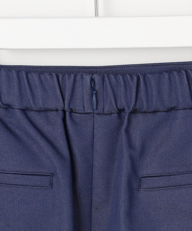 J.PRESS LADIES L 【WEB限定カラーあり】TCシャンブレーサテンST ナロー スカート 【WEB限定】ブルーシャンブレー系