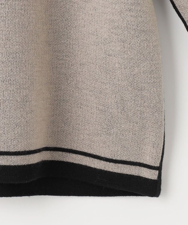 自由区 S 【洗える/マルチウェイ】リバーシブルニット セットアップ ブラック系1