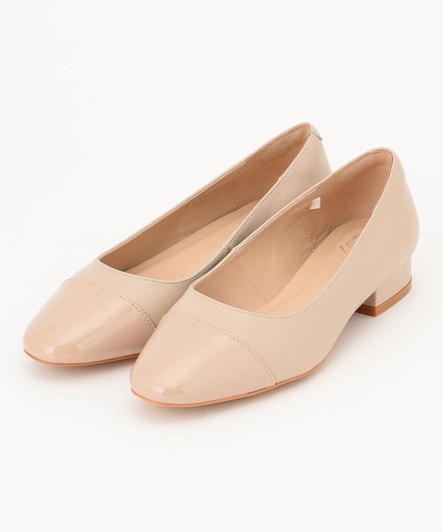 J.PRESS LADIES 【WEB限定カラーあり・撥水加工】キャップ パンプス ベージュ系