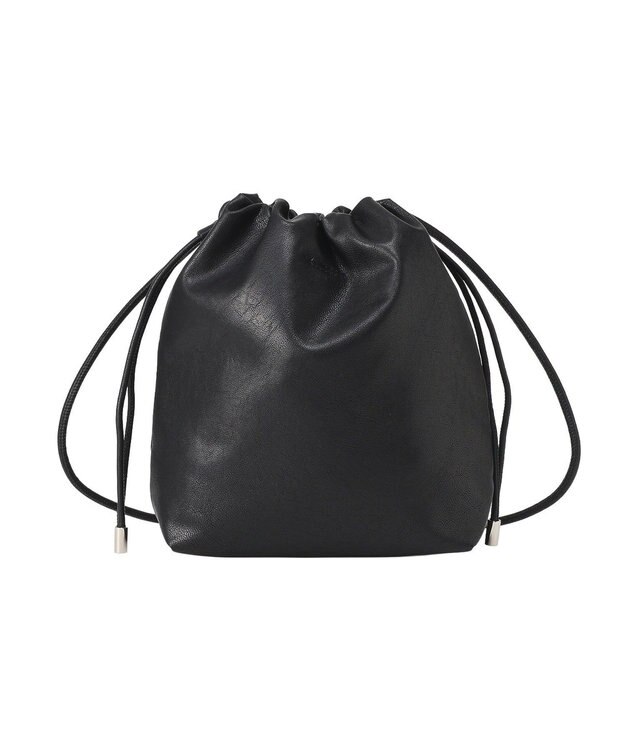 AMERICAN HOLIC ドロスト巾着ショルダーバッグ Black