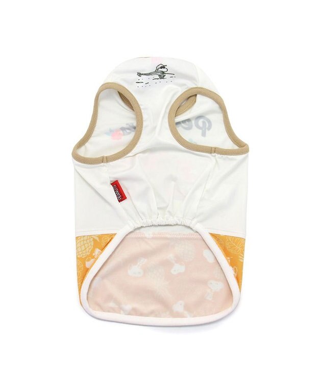 PET PARADISE スヌーピー エコメイド 天竺 タンクトップ 《ビーチ柄 》 中型犬 大型犬 ビーチ柄