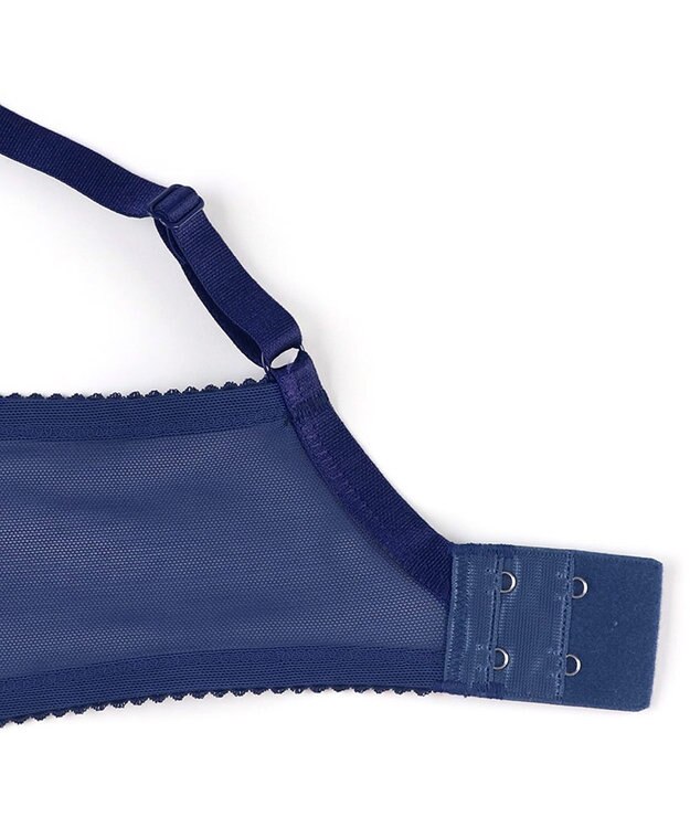 WACOAL ブラジャー 【リボンブラ 脇すっきり】 脇高設計 着やせシルエット 動いても谷間キープ Gカップまで対応 大きいサイズ レディース BXB443 /ワコール コン