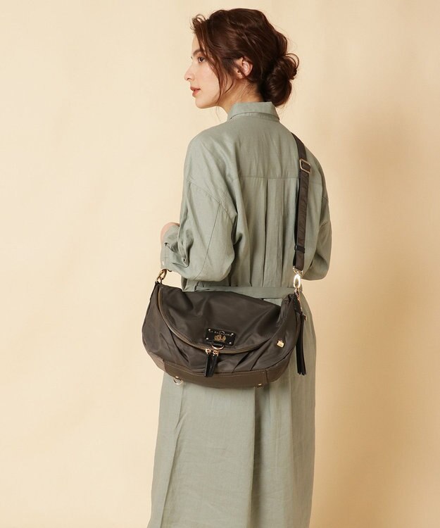 LA BAGAGERIE ウォータープルーフナイロン　3wayバッグ グレー