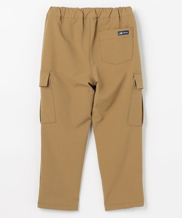 J.PRESS KIDS 【100-130cm】裏付き ストレッチ カーゴパンツ ベージュ系