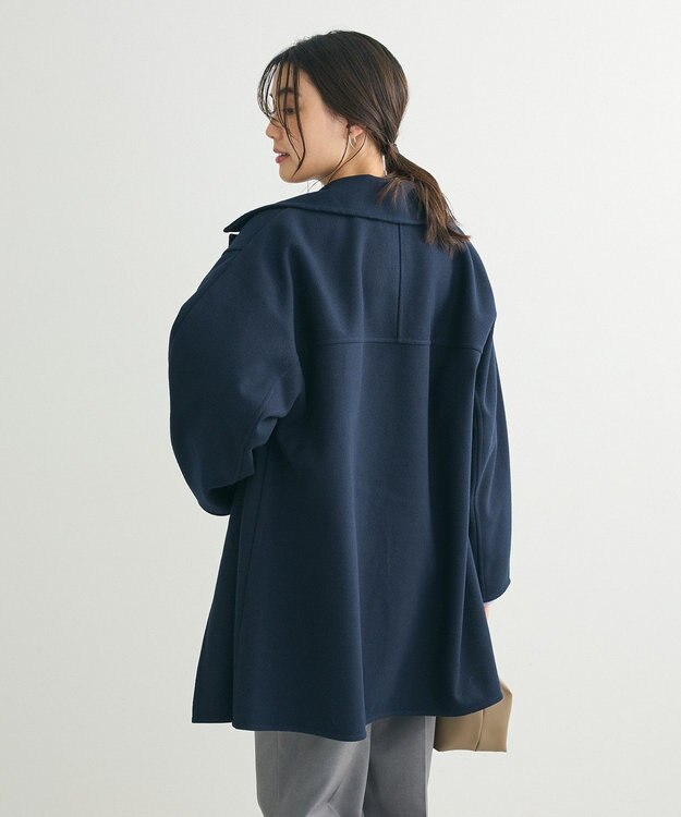 Green Parks オーバージャケットコート Dark Navy