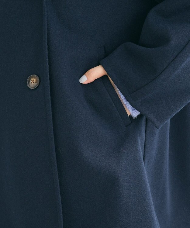 Green Parks オーバージャケットコート Dark Navy