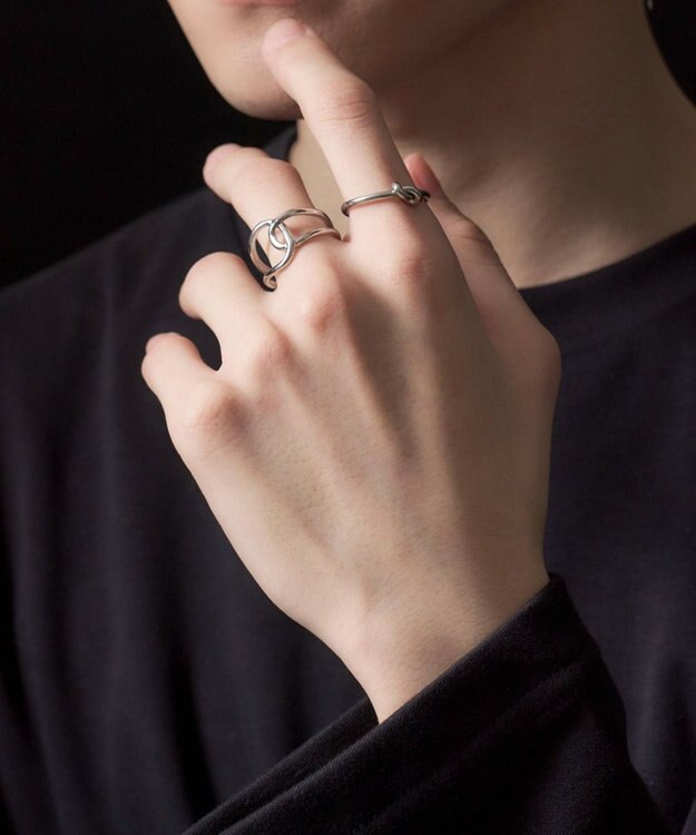 WEGO M2PステンレスSETリング 柄6