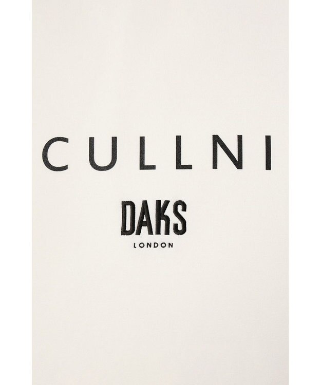 DAKS CULLNI for DAKS ロゴプルオーバーフーディ オフホワイト